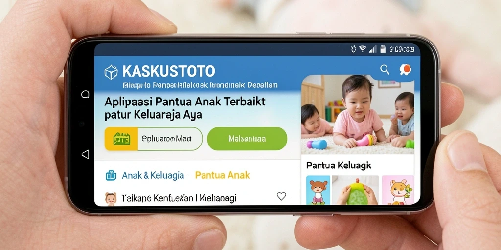 Antarmuka KASKUSTOTO yang sederhana dan fungsional untuk memantau anak.