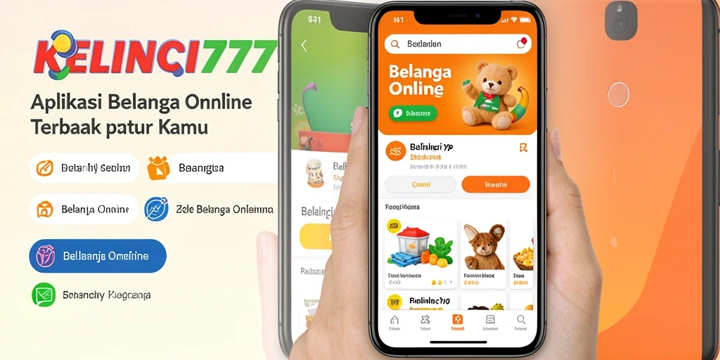 Tampilan antarmuka aplikasi KELINCI777 yang menarik dan fungsional.